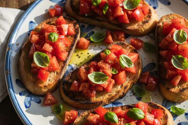 Classic Bruschetta al Pomodoro