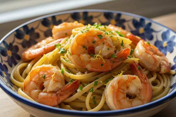 Shrimp Scampi Pasta