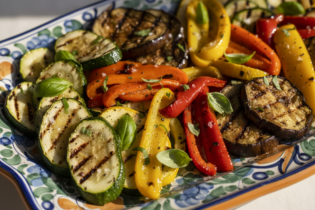 Grilled Vegetable Antipasto Platter