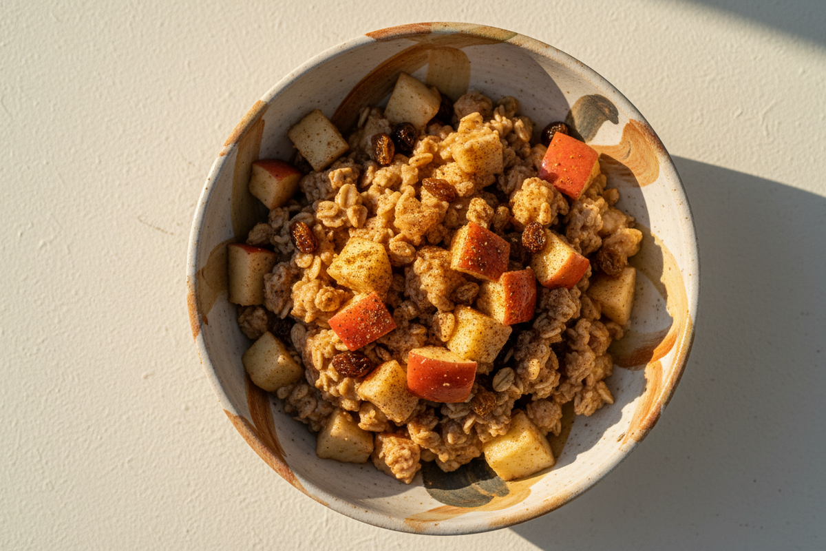 Apple Cinnamon Overnight Oats