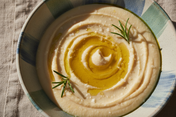 Warm Cannellini Bean Purée