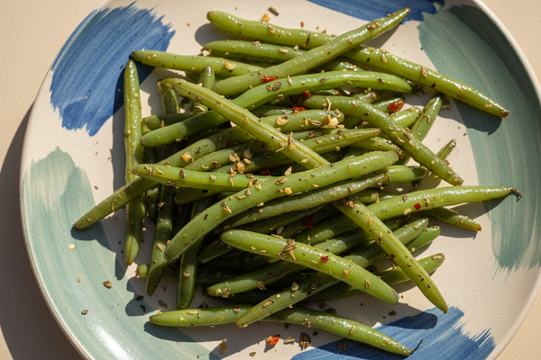 Garlic Herb Sautéed Green Beans