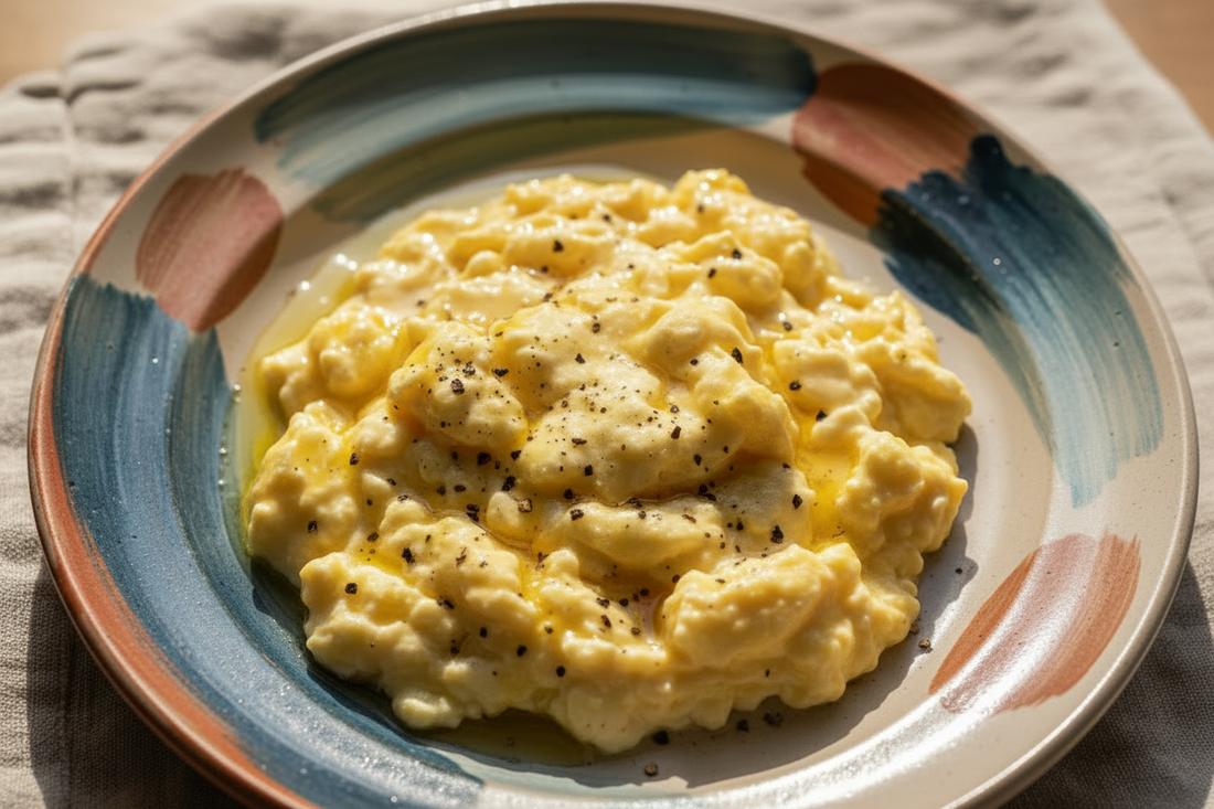Soft Scrambled Eggs