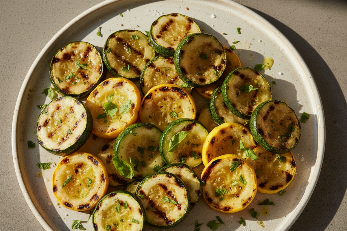Grilled Zucchini and Summer Squash