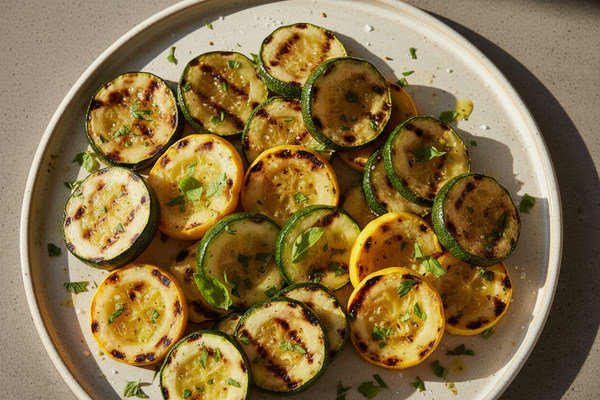 Grilled Zucchini and Summer Squash