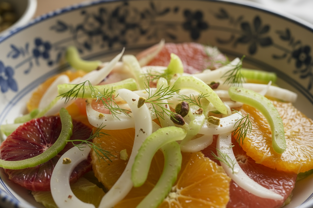 Citrus, Fennel, and Celery Salad
